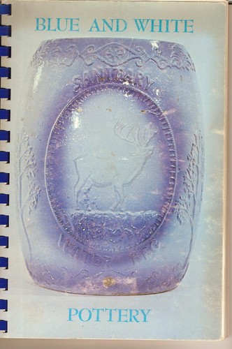 Blue and white pottery - blue,