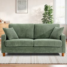 2 Seater Corduroy Sofa. Soft