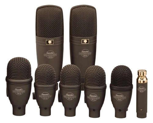 Superlux drum microphone set - drum,