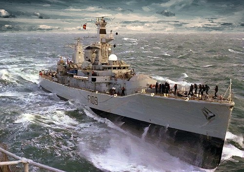 Hms leander limited edition - hms,