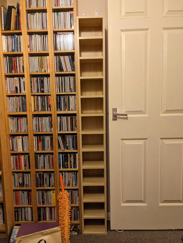 Tall storage unit dvd - storage,