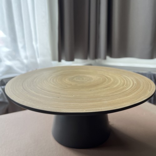 Wooden cake stand - wooden, 29cm