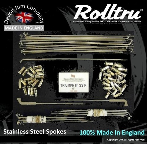Mb59 ssp stainless spokes - mb59-8-ssp,