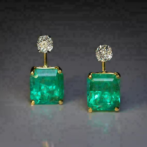 4ct emerald cut lab created - 4ct, lab-created