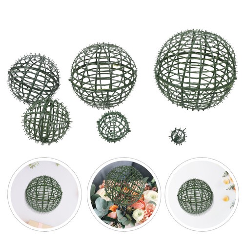 6pcs topiary ball cage plant - topiary,