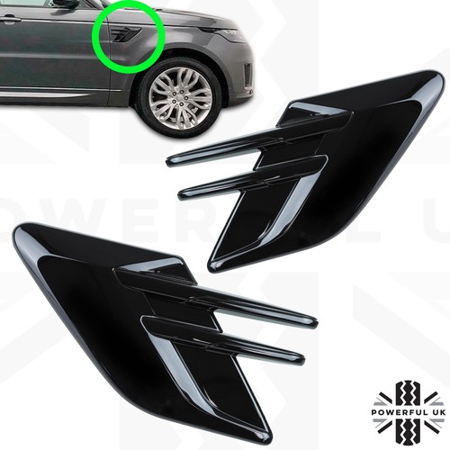 Black side vents for - black,