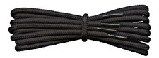 Black Boot Laces - 4 mm round - ideal for work or hiking boots Dr Martens