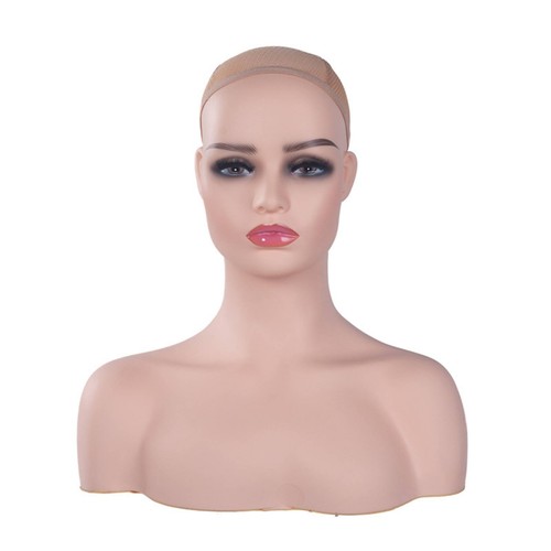 Female mannequin head even - mannequin,