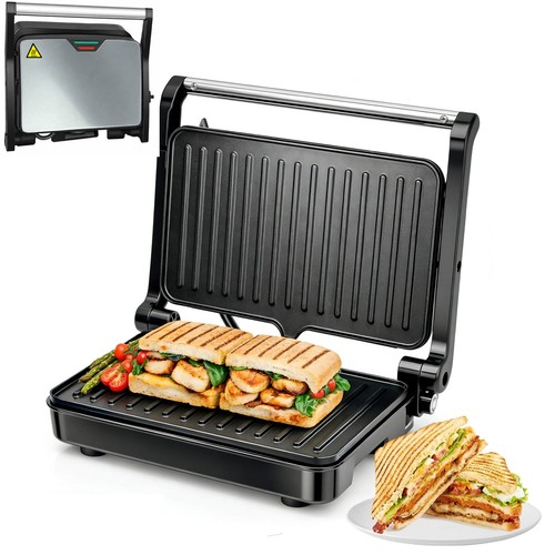 850w electric panini grill - ,