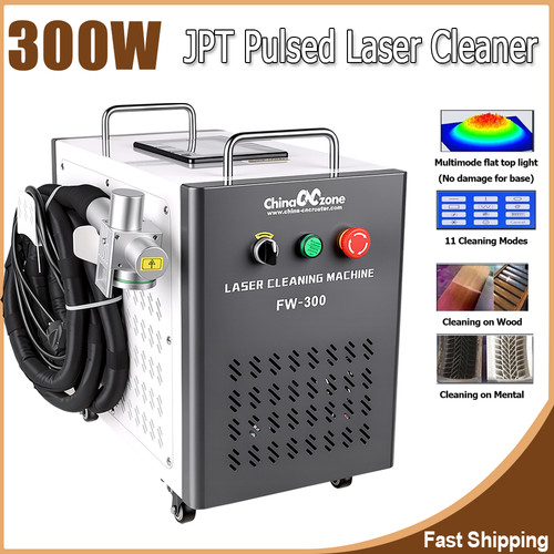 Jpt 300w pulsed laser - laser, cleaning
