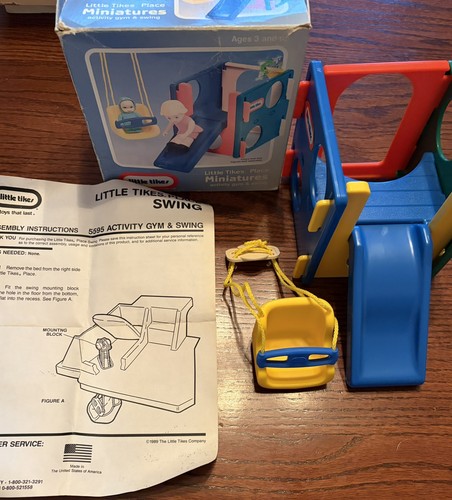 Vtg little tikes - tikes, dollhouse