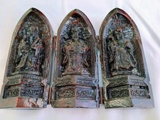 Vtg Portable 3 Panel Hinged