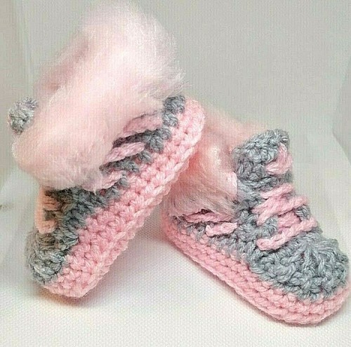 Hand made baby crochet - baby, shoes
