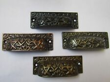 VINTAGE RETRO KITCHEN CUP CUPPED CHEST DRAWER CABINET CUPBOARD PULL HANDLE