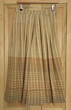 TOAST brown plaid check