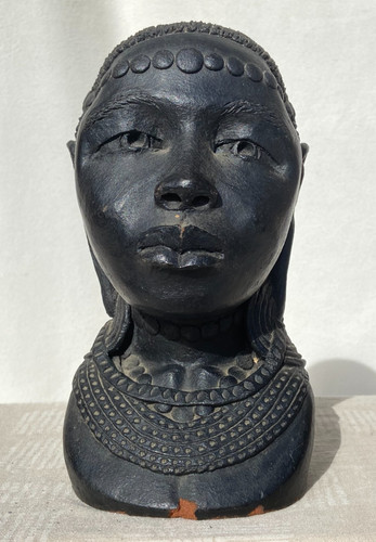 Vintage african sculpture - vintage,