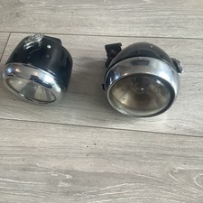 2 joseph lucas king of the road lights lamps untested 1 is very nice condition