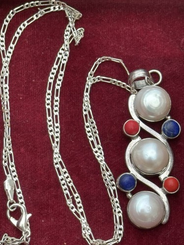 Vintage 925 silver 62cm - vintage,