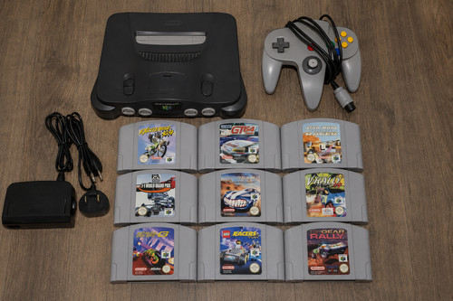Nintendo n64 console - console, +