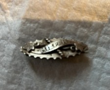 Antique Silver Mizpah Hallmarked Brooch.