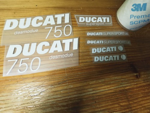 Ducati 750 white desmodue - , ss