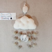 Mamas & Papas Welcome To The World Musical Mobile Elephant Cloud Grey Nursery