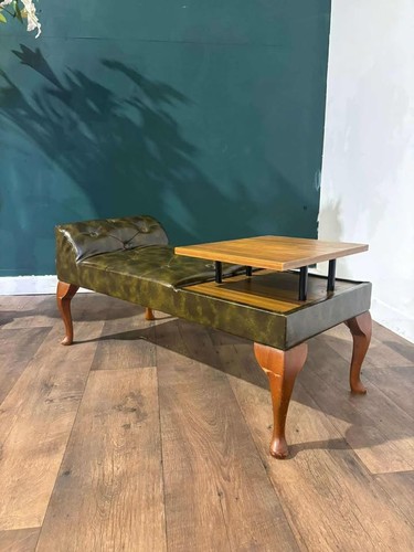 Vintage telephone seat - vintage,