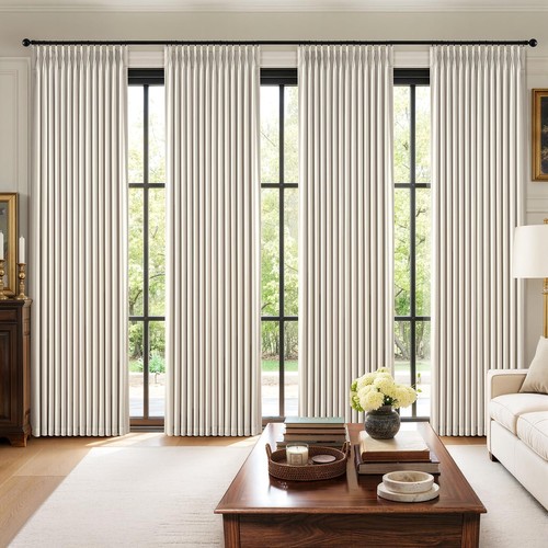 Pinch pleated blackout curtain - pleated,