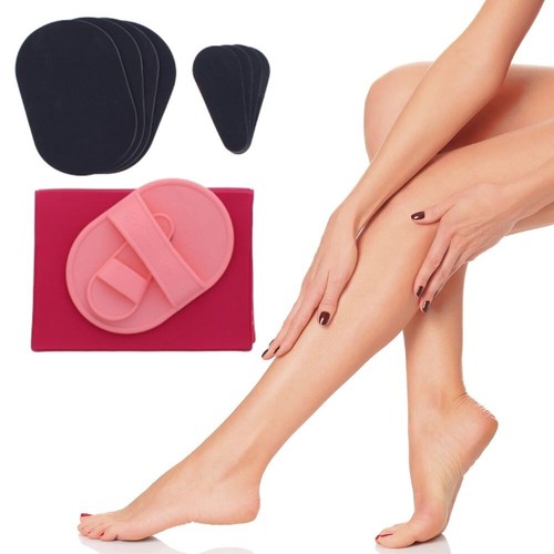 Exfoliating hair removal - exfoliating,