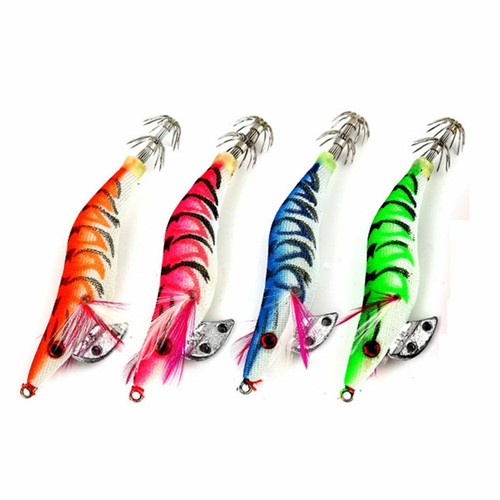4pcs luminous jig - luminous, hook