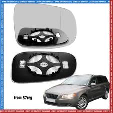 Volvo v70 Right wing mirror glass 07-16 from 57reg Wide Angle Heated