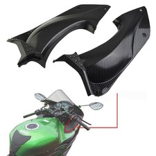 Matte Carbon Style Upper Fairing Cover Compatible with for Kawasaki ZX14