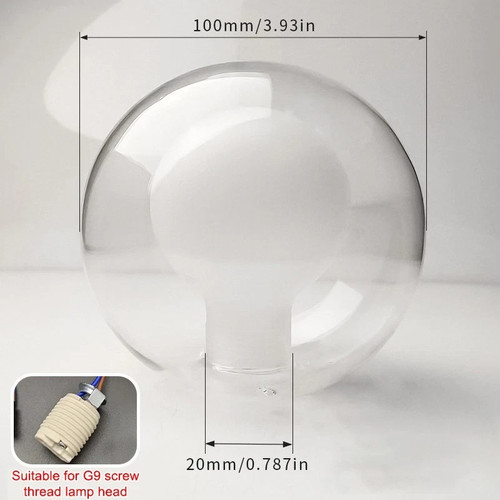 Ball globe glass - in,