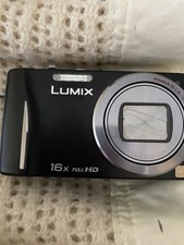 Panasonic Lumix DMC-TZ20 14.1MP Digital Compact Camera 16x Zoom GPS Black Mint