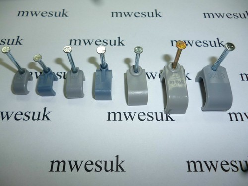 100 cable clips - and, earth