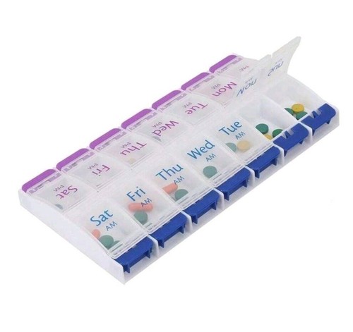 Compartment pill box 7 - ,