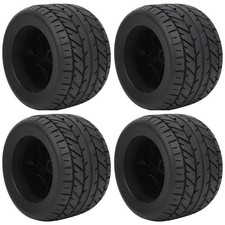 4x 1/8 RC Car Rubber Tire Rims