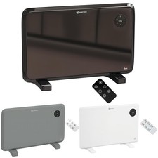 Electric Space Heater Convector Slimline Freestanding Wall Mounted Portable