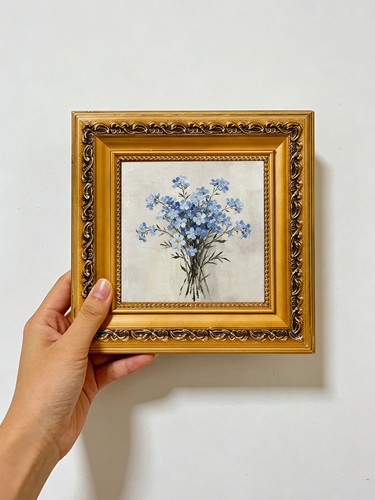 Blue wildflowers custom - blue,