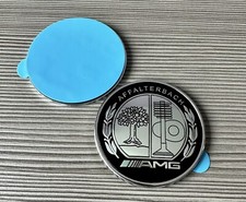 57mm Affalterbach Amg Front Bonnet Badge Hood Emblem Sticker For Mercedes Benz