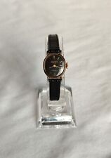 Ingersoll Ladies' Black & Gold Tone 17 Jewels Mechanical Watch-Running