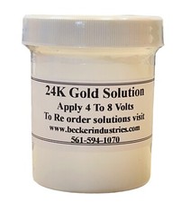 24K GOLD SOLUTION, For Gold