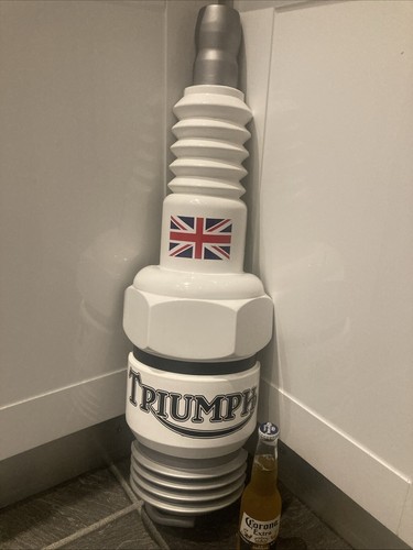 Giant spark plug triumph - spark,