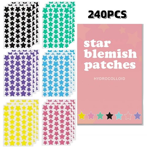 240pcs star acne - star, patches