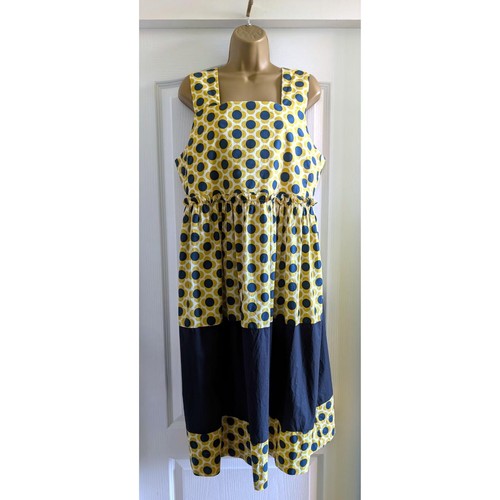Orla kiely mustard - orla, navy