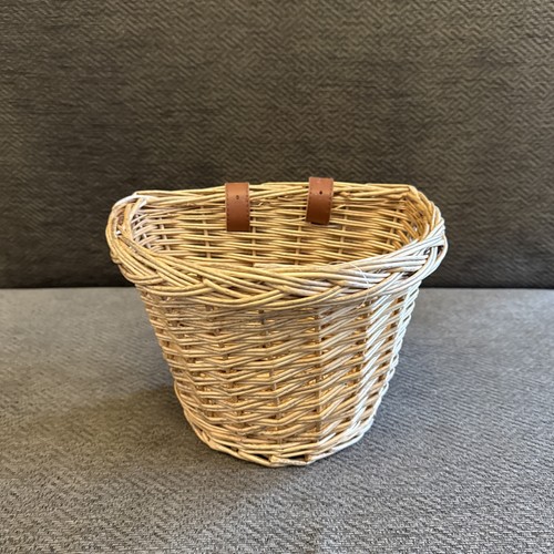 Children wicker bike basket - wicker,