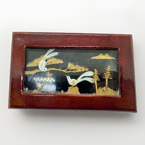 Vintage chinese red lacquer - vintage,