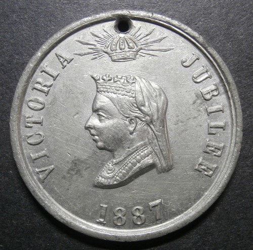 Victoria medallion 1887 - victoria,