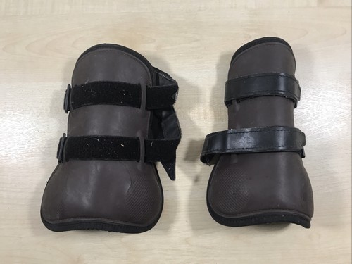 Brown tendon fetlock boots - fetlock,