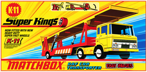 Matchbox superkings daf k11 - daf,